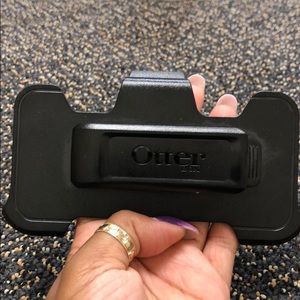 Otter box iPhone holder with clip